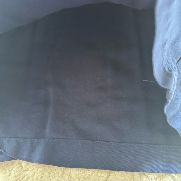 Mud Pie Boutique | Navy Blue Cold Shoulder Cora Dress | Size Medium (8-10) - Picture 5 of 11